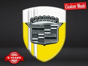 Cadillac Autocollants Silicone Auto Résistants Limité Qualité ST